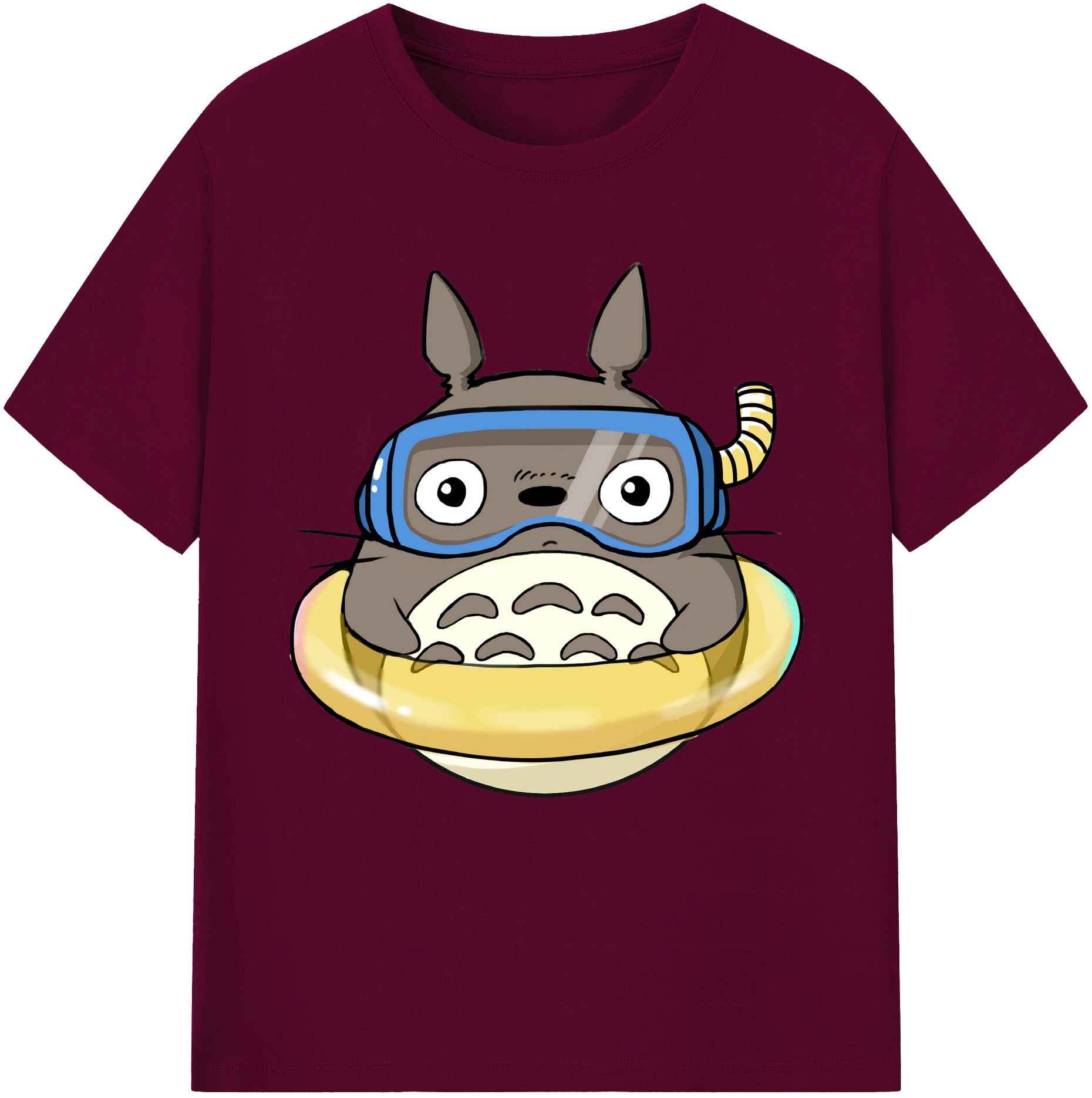 （画像用） となりのトトロ 草壁メイ 草壁サツキ My Neighbor Totoro Satsuki Kusakabe Mei Kusakabe レディースカジュアルプリントTシャツ（綿100％）